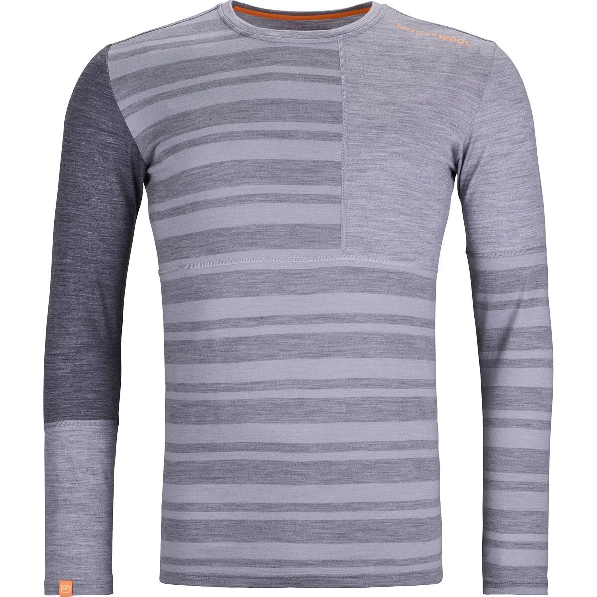 Ortovox 185 Rock'N'Wool Long-Sleeve Top - Men's 3 Ortovox 185 Rock'N'Wool Long-Sleeve Top - Men's - Image 3