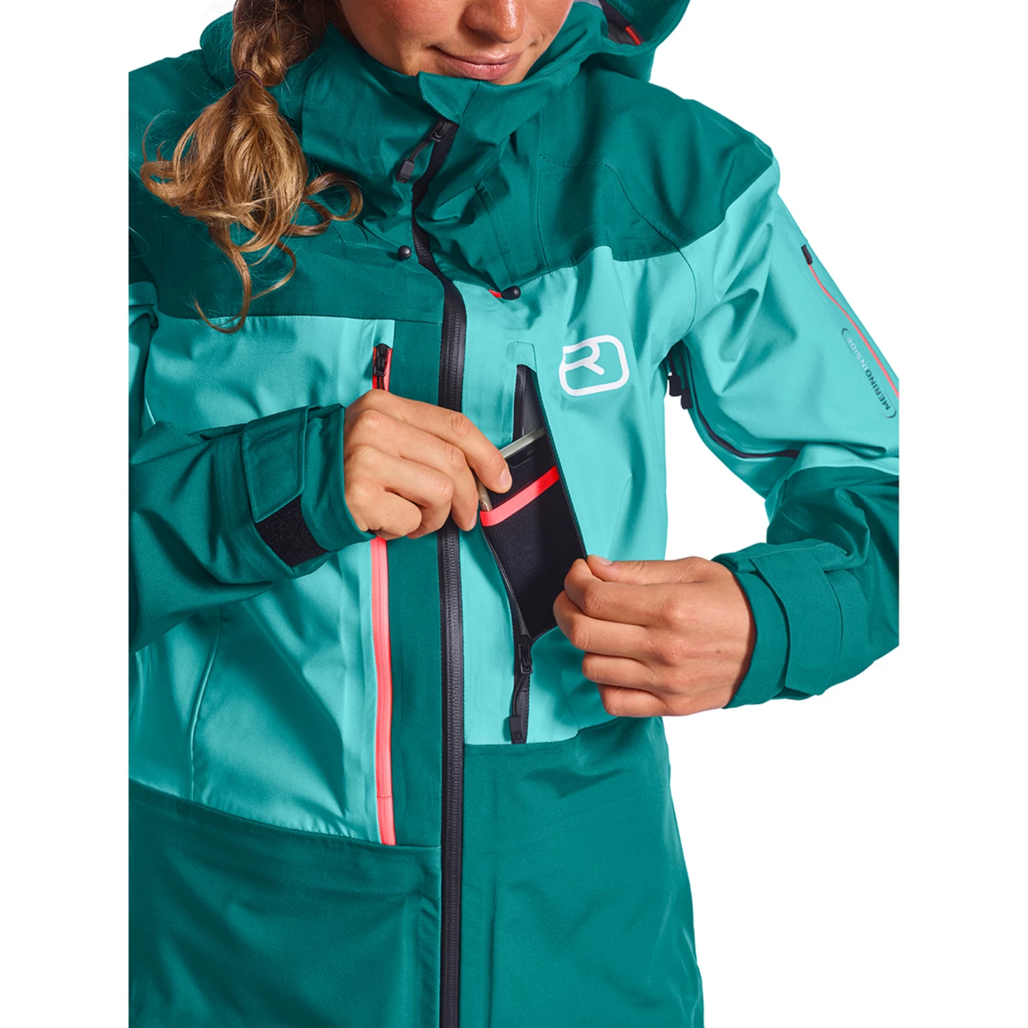 Ortovox Women's Guardian Shell Jacket 9 Ortovox Women's Guardian Shell Jacket - Image 9