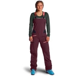 Ortovox Women's Deep Shell Bib Pants -Ortovox Outdoor Sales Store iview 1092272 005 pic3