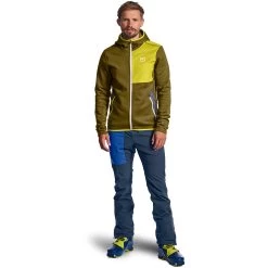 Ortovox Men's Fleece Hoodie Jacket -Ortovox Outdoor Sales Store iview 1092325 006 pic3
