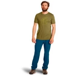 Ortovox Men's 120 Tec Lafatscher Topo T-Shirt -Ortovox Outdoor Sales Store iview 1098444 006 pic3