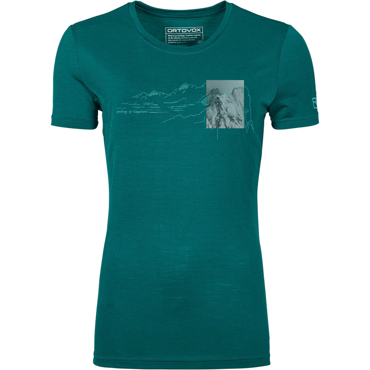 Ortovox Women's 140 Cool Illu Pic T-Shirt 1 Ortovox Women's 140 Cool Illu Pic T-Shirt