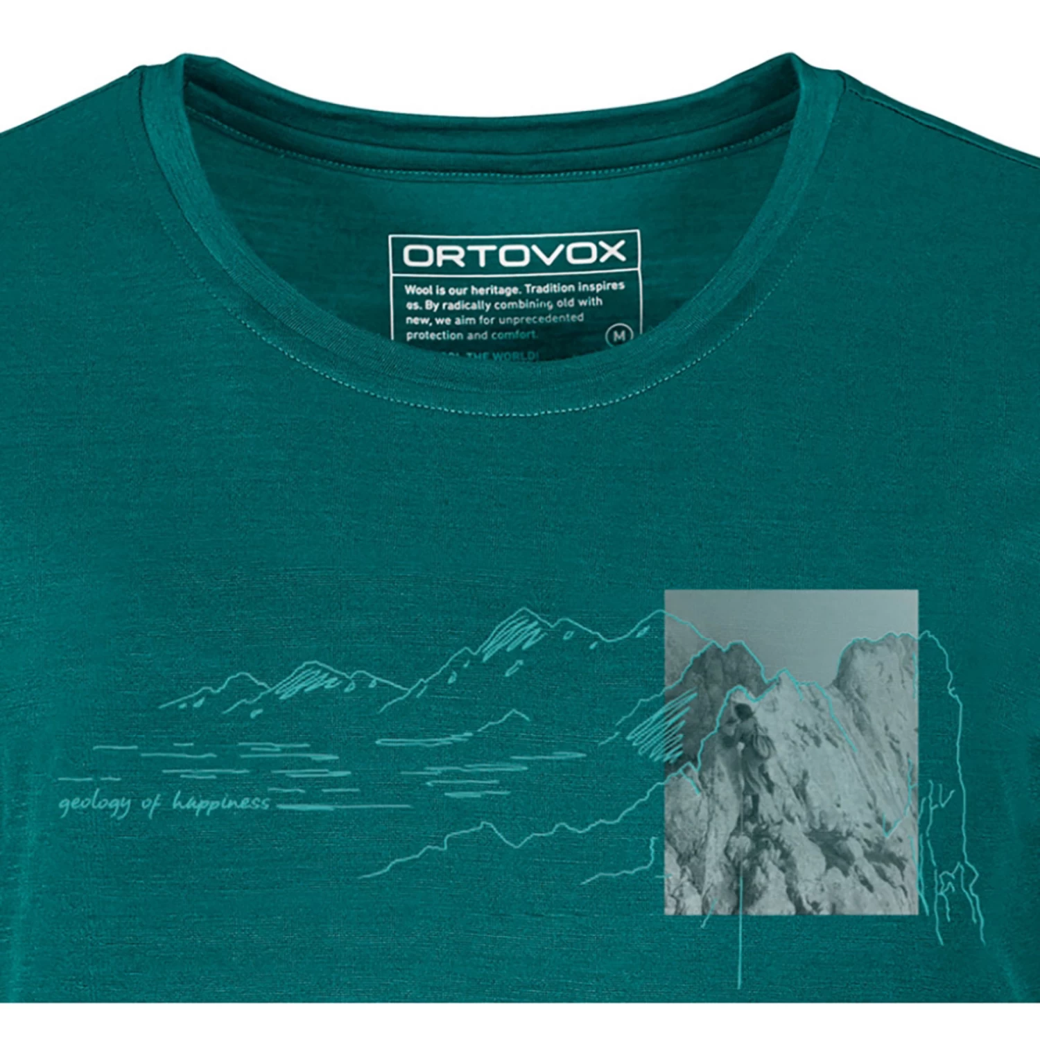 Ortovox Women's 140 Cool Illu Pic T-Shirt 2 Ortovox Women's 140 Cool Illu Pic T-Shirt - Image 2