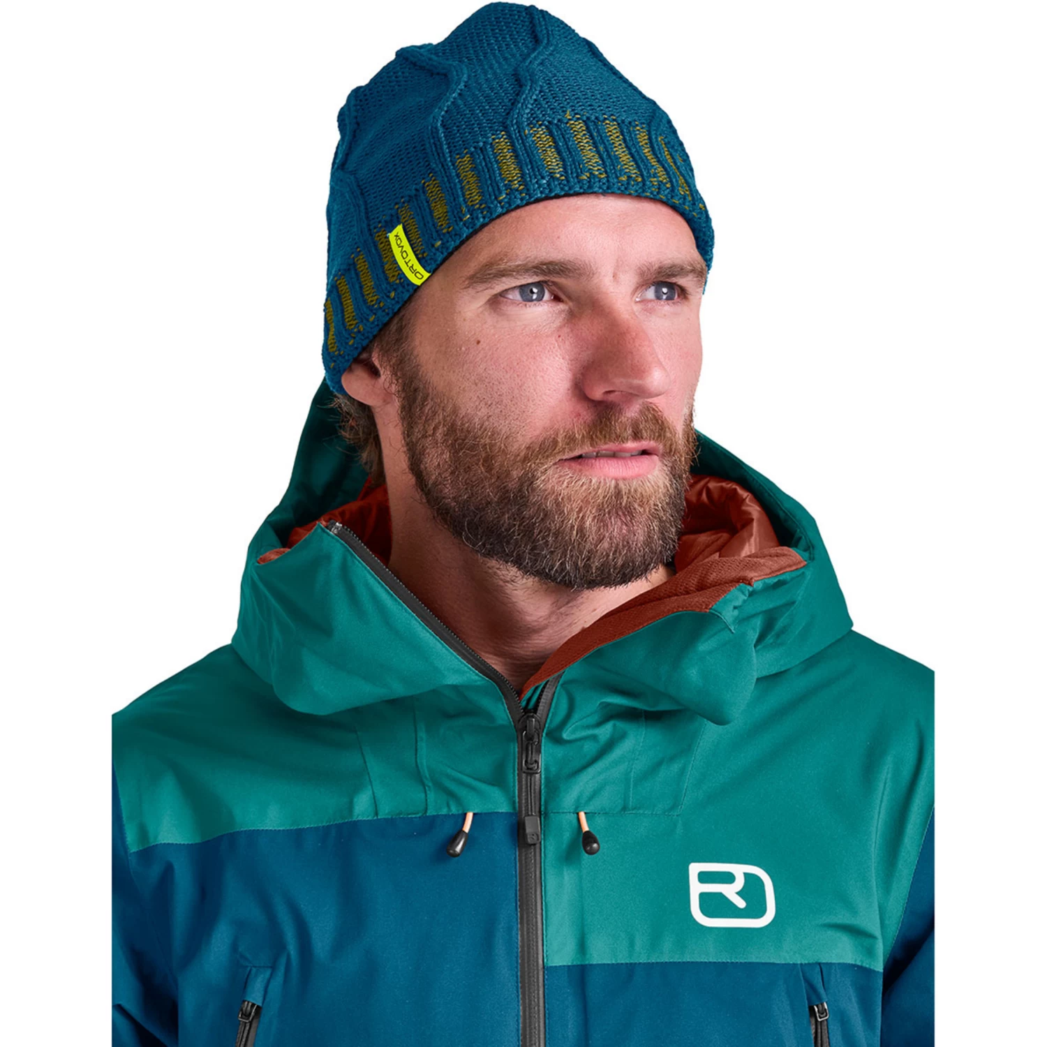 Ortovox Merino Tangram Knit Hat 2 Ortovox Merino Tangram Knit Hat - Image 2