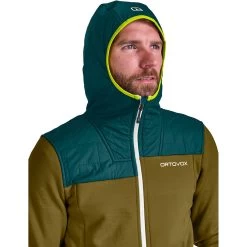 Ortovox Men's Fleece Plus Hoodie Jacket -Ortovox Outdoor Sales Store iview 1108551 001 pic4