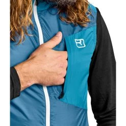 Ortovox Men's Windbreaker Vest -Ortovox Outdoor Sales Store iview 1114530 006 pic4