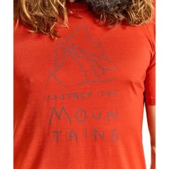 Ortovox Men's 150 Cool Mtn Protector T-Shirt -Ortovox Outdoor Sales Store iview 1114547 001 pic4