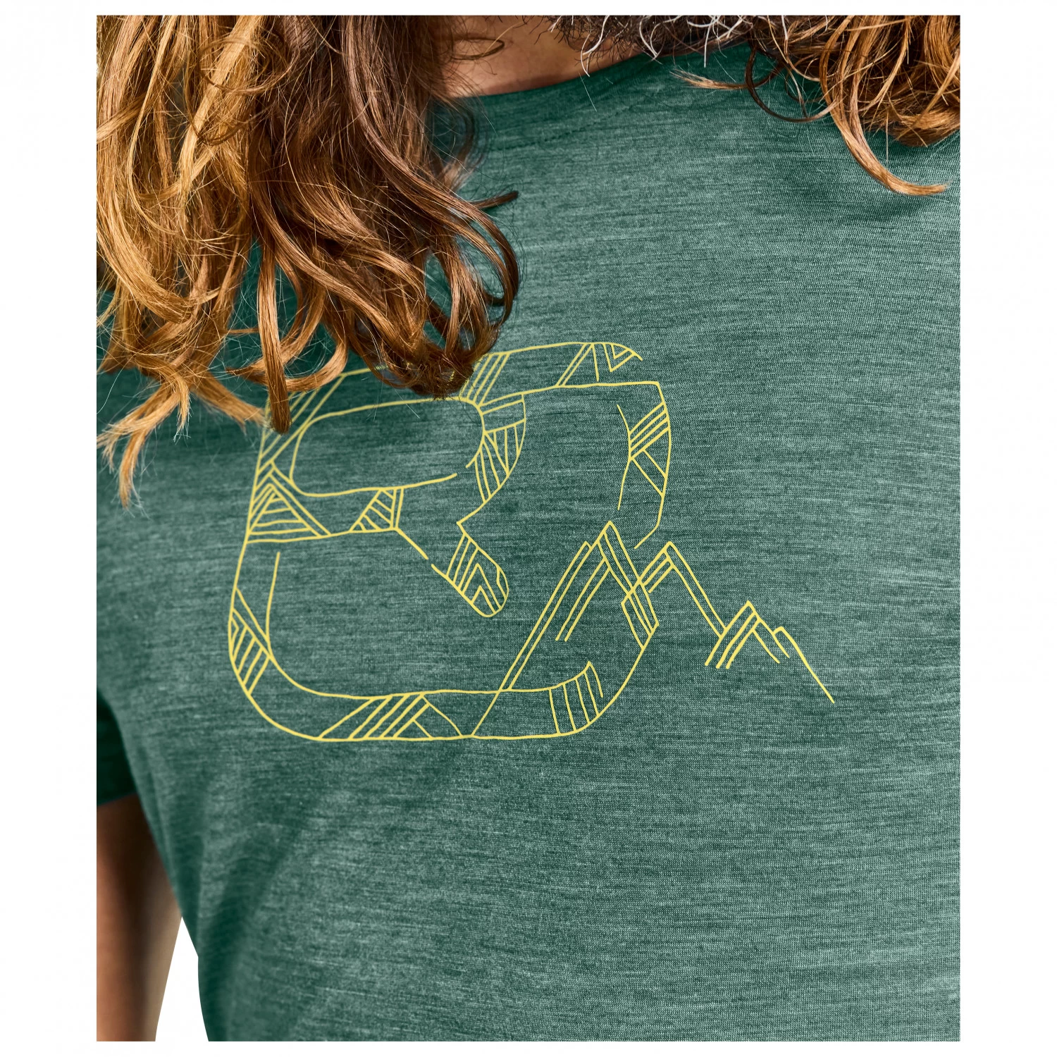 Ortovox 120 Cool Tec Mountain Logo T-Shirt - Merino Shirt 4 Ortovox 120 Cool Tec Mountain Logo T-Shirt - Merino Shirt - Image 4