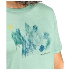 Ortovox 140 Cool Mountain Playground T-Shirt - Merino Shirt -Ortovox Outdoor Sales Store ortovox 140 cool mountain playground t shirt merino shirt detail 4