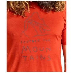 Ortovox 150 Cool Mountain Protector T-Shirt - Merino Shirt -Ortovox Outdoor Sales Store ortovox 150 cool mountain protector t shirt merino shirt detail 5