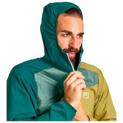 Ortovox Windbreaker Jacket - Windproof Jacket -Ortovox Outdoor Sales Store ortovox windbreaker jacket windproof jacket detail 4