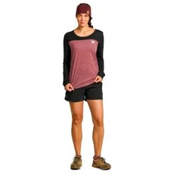Ortovox Women's 150 Cool Logo L/S - Merino Shirt -Ortovox Outdoor Sales Store ortovox womens 150 cool logo l s merino shirt detail 2