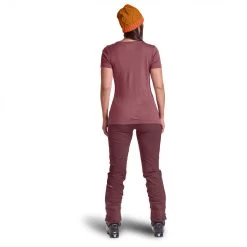 Ortovox Women's 185 Merino Tangram Logo - Merino Shirt -Ortovox Outdoor Sales Store ortovox womens 185 merino tangram logo merino shirt detail 3