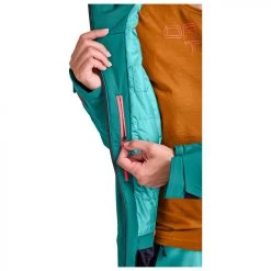 Ortovox Women's 2L Swisswool Sedrun Jacket - Ski Jacket -Ortovox Outdoor Sales Store ortovox womens 2l swisswool sedrun jacket ski jacket detail 4