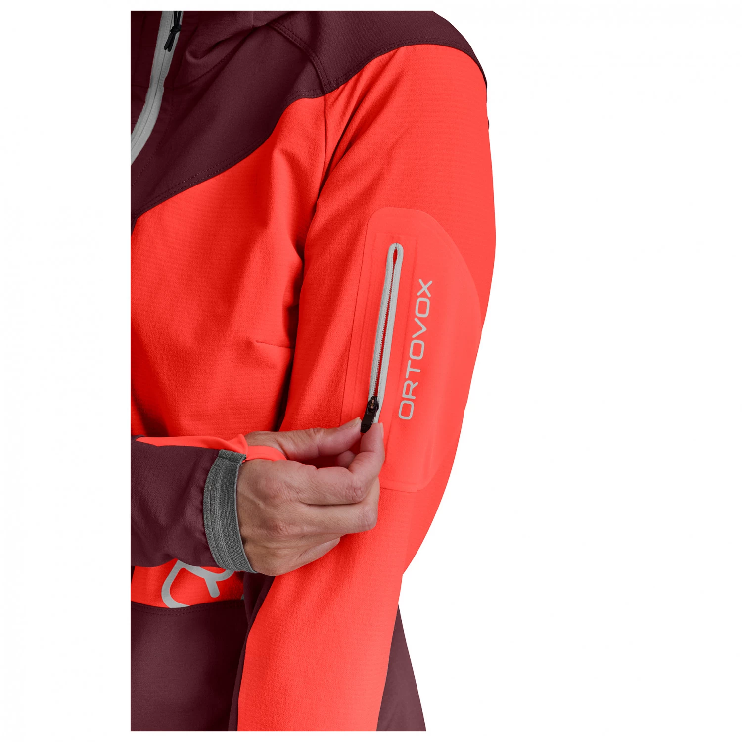 Ortovox Women's Berrino Hooded Jacket - Softshell Jacket 4 Ortovox Women's Berrino Hooded Jacket - Softshell Jacket - Image 4