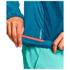Ortovox Women's Windbreaker Jacket - Windproof Jacket -Ortovox Outdoor Sales Store ortovox womens windbreaker jacket windproof jacket detail 5